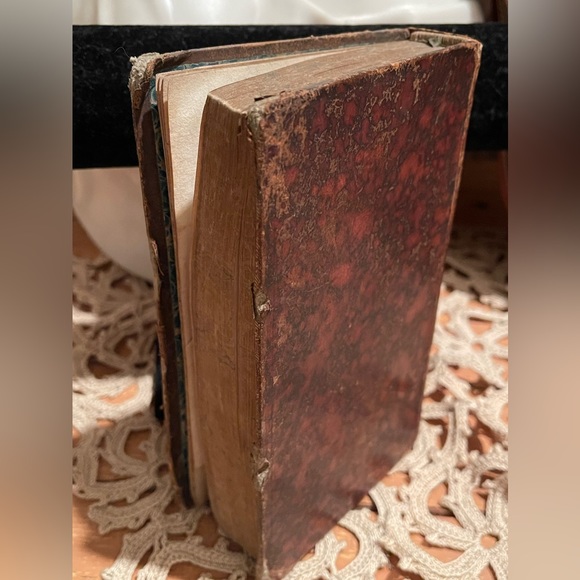 RARE 1825 French Book Histoire History w/Fantastic PULL OUT MAP Cours D’histoire - Picture 16 of 16